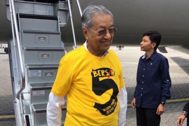 Tun M di Bersih 5.0