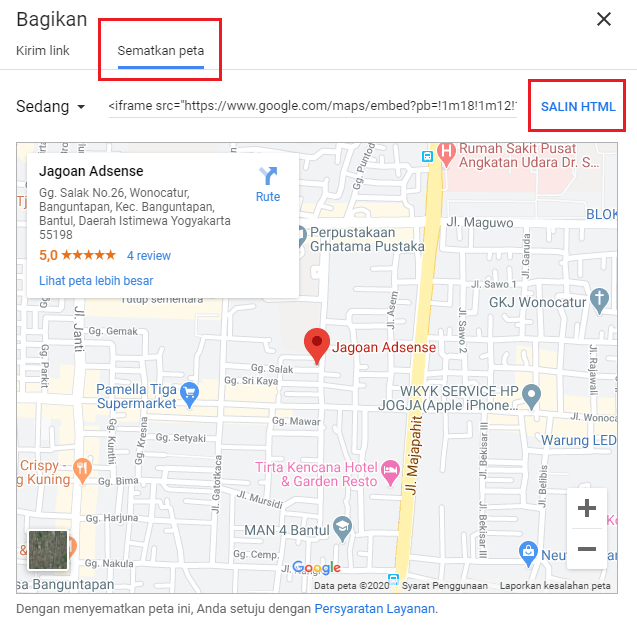 cara-menambahkan-google-map-ke-blog