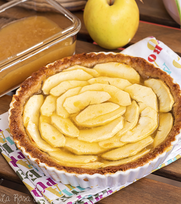 Tarta de manzana asturiana #sinlactosa