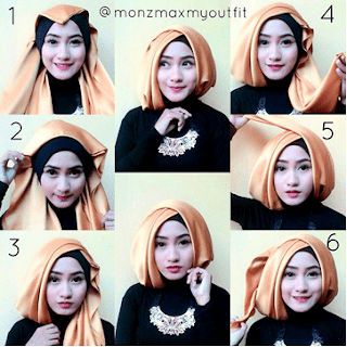  download video tutorial hijab segi empat pesta