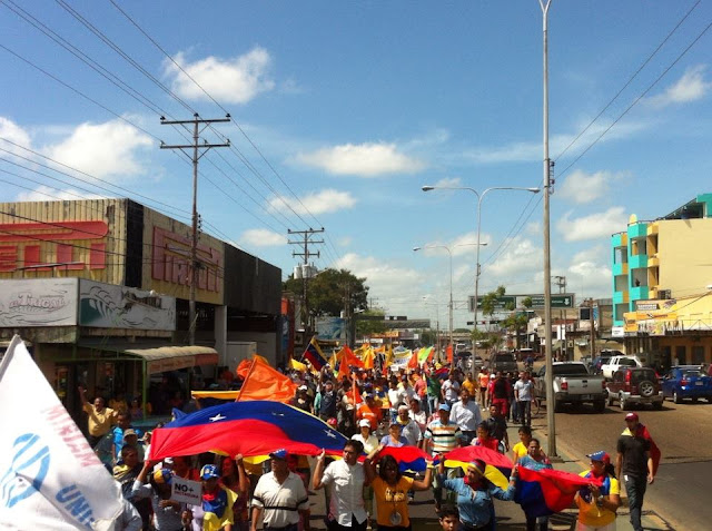 FOTOS: Opositores apureños se sumaron a la marcha “Somos Millones” en San  Fernando. VIDEO