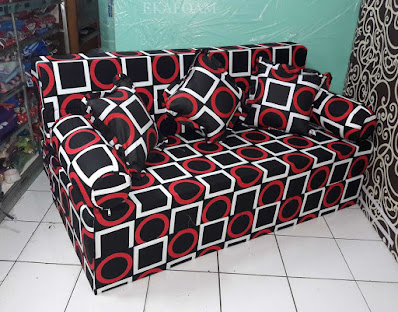 Sofa bed inoac motif gerai gory