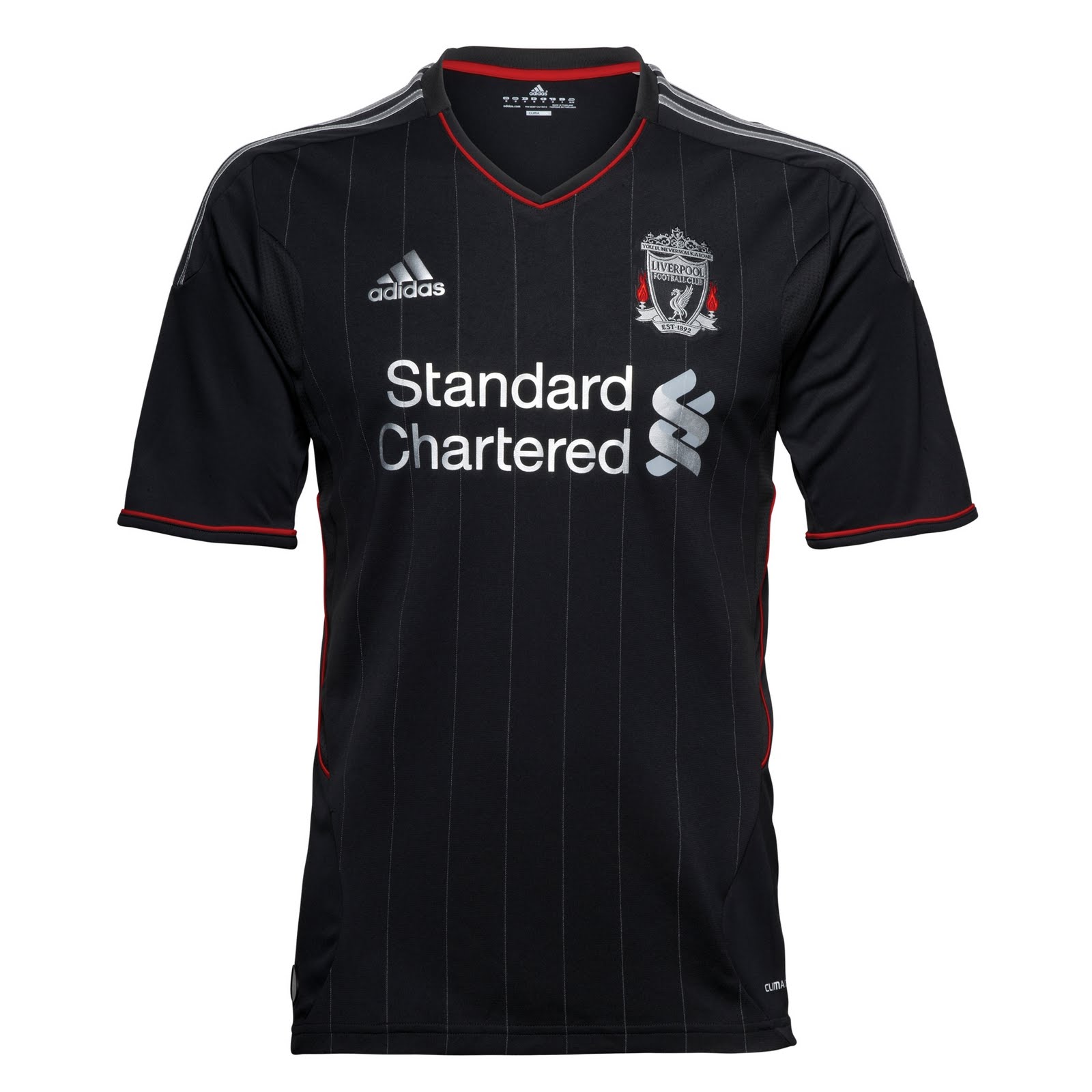 Liverpool Away Kit Home New Crest