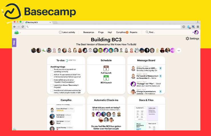 Basecamp - Free project planning software