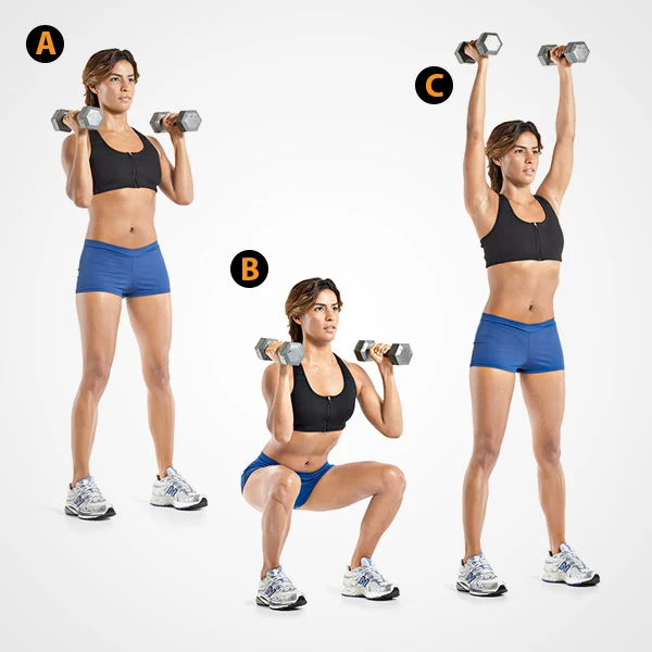 Dumbbell Thrusters