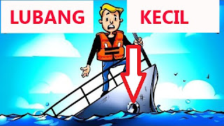 kisah Lubang Kecil  di perahu