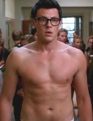 cory monteith shirtless