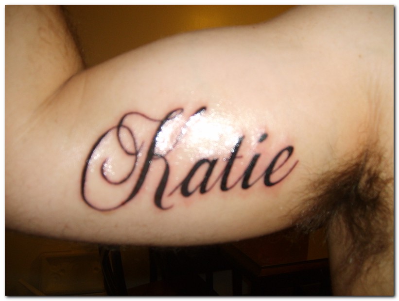 name tattoos design