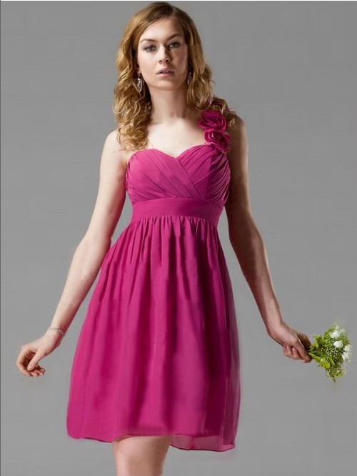 pink bridesmaid dresses