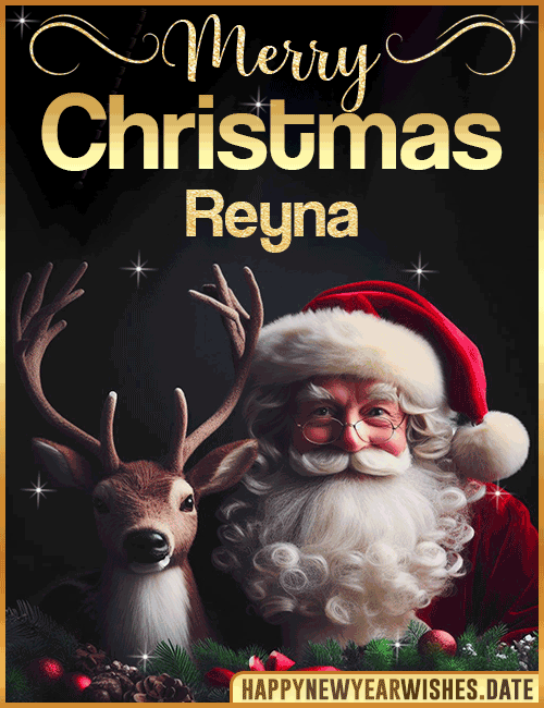 Merry Christmas gif Reyna