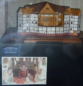 Globe Theater model from Elizabeth The Golden Age