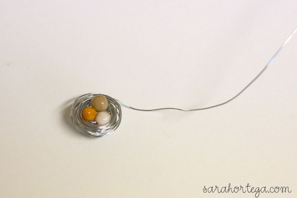 Handmade, wire, birds nest, charm, pearl eggs, pendant necklace, copper,  dragon | Shop necklaces, Pendant, Pendant necklace
