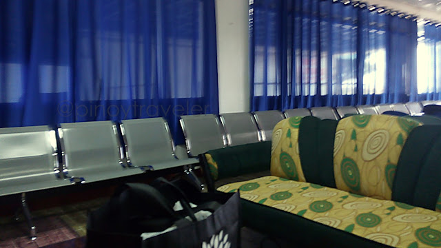 waiting lounge at Cauayan City Airport, Isabela