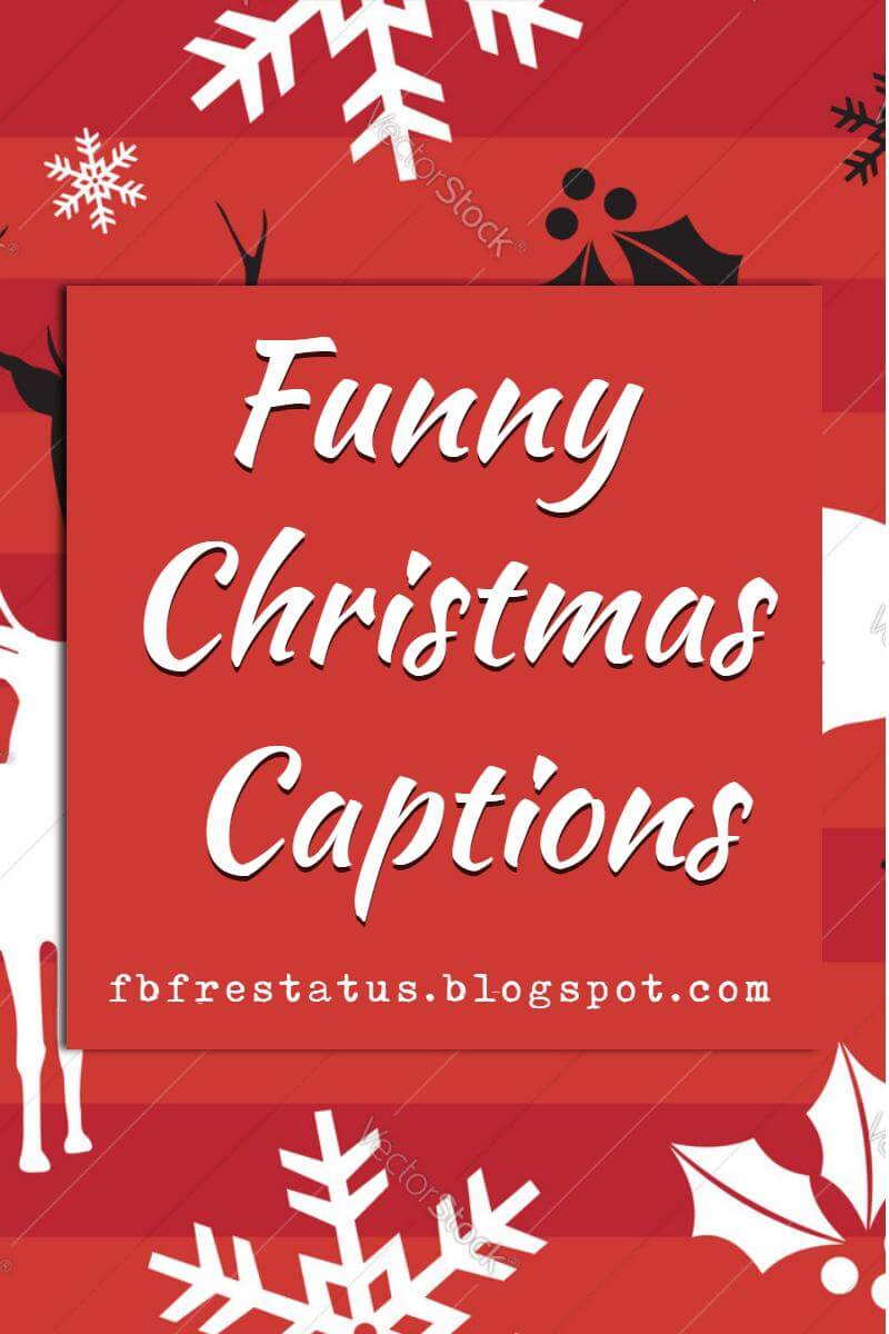 Funny Christmas Captions For Instagram