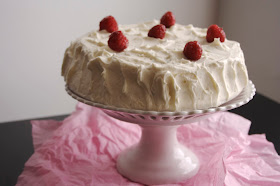 White Chocolate Raspberry Crepe Cake