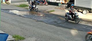 Pekerjaan Pengerukan Aspal di Soppeng Bahayakan Keselamatan Pengguna Jalan 