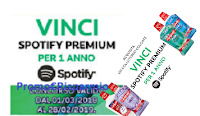 Logo Concorso ''Plax&Play'' : con il collutorio Plax vinci 100 abbonamenti annuali Spotify Premium