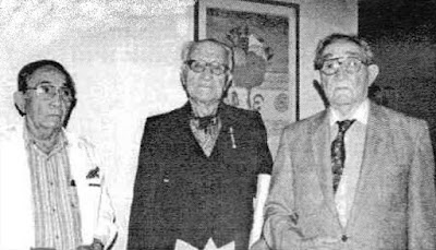 José Elías Díaz Villarroel, José Jesús Salazar y Victor Aumaitre Villarroel