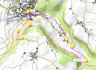 Carte "la Croix du Dan"