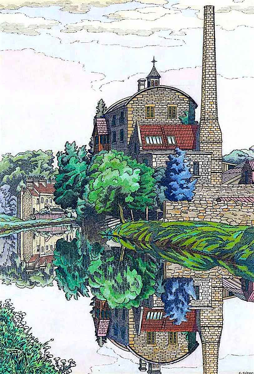 a Charles Ginner painting