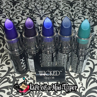 NYX wicked lippies my picks (Great for Halloween)