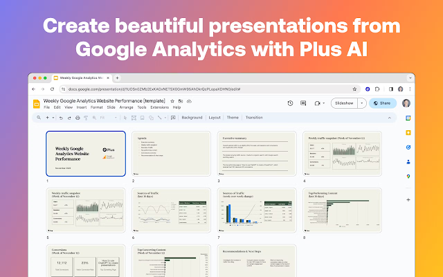 Tối Ưu Báo Cáo Google Analytics: với Plus AI