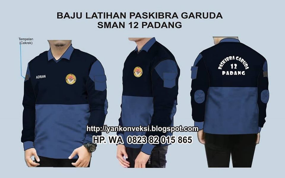 BAJU KAOS LATIHAN PASKIBRA