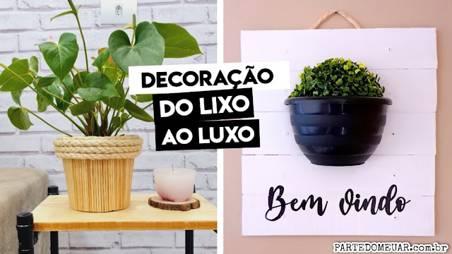 diy decoração reciclada