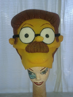 Gorro o Sombrero de goma espuma de Ned Flanders, Los Simpsons