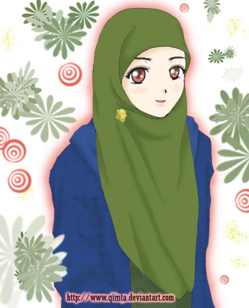 Gambar Kartun  Anak  Muslim  Dan Muslimah Terbaru  Kata Kata 