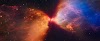 JWST Captures a Newborn Star Starting Life in The Middle of a Dusty Hourglass