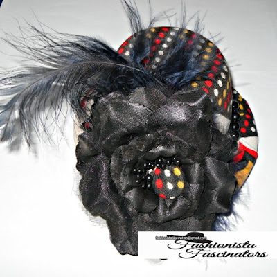 Buy African print fascinators hats Nairobi Kenya