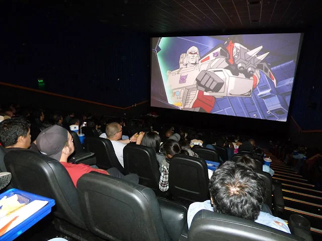 Transformers La Película 1986 - Exhibición en cine