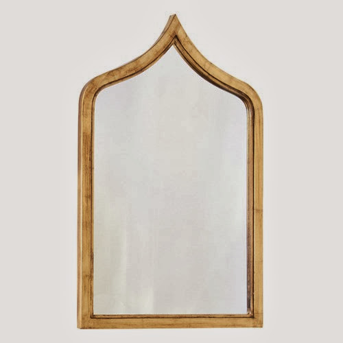 Gold lead mirror