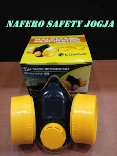 HALFMASK RESPIRATOR DOUBLE JOGJA  NAFERO SAFETY 