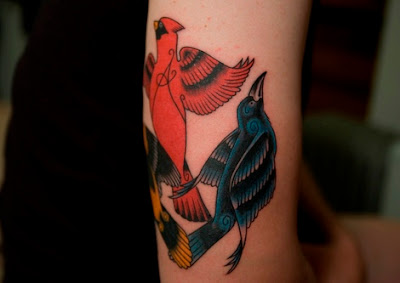 Cardinal Tattoo Design Picture Gallery - Cardinal Tattoo Ideas