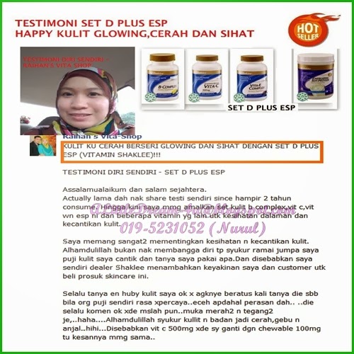 Set Kecantikan Kulit (Set D) untuk Wajah Cantik berseri