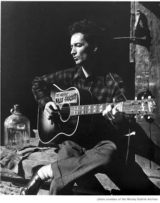 Woody Guthrie, Woody Guthrie Birthday July 14, This Machine Kills Fascists