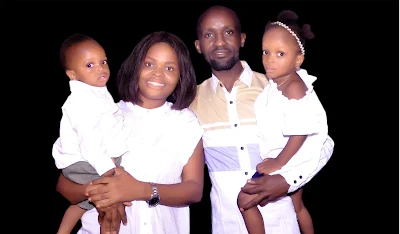 Felix Omoko and family