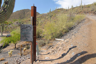 Sign marking the trailhead of the Black Mountain Trail