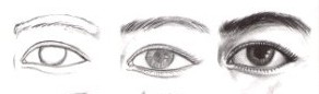 DRAWER Tips sketsa  menggambar mata 