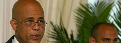 Michel Martelly presidente haitiano completó su cirugía del hombro derecho en Miami