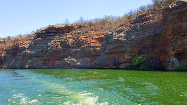 Cânion do Xingó, Maravilha de Sergipe, rio São Francisco.