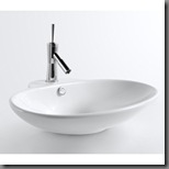 overstock oval vessel sink