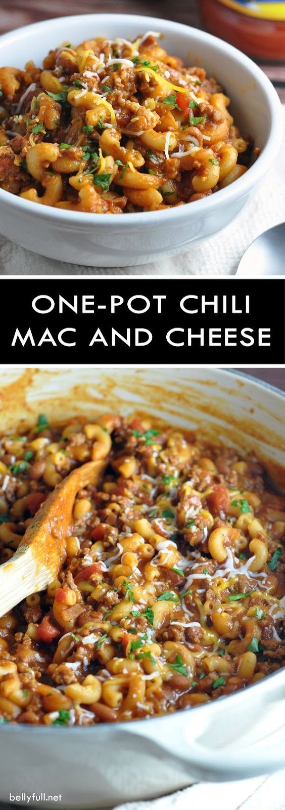 Two favorite comfort foods come together in this super easy, one-pot dish that the whole family will go crazy for!
