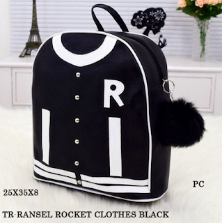 Ransel Rocket Clothes Black