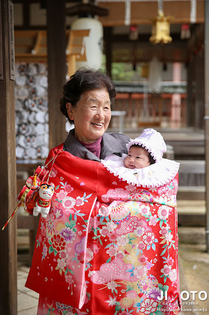 手向山八幡宮でのお宮参りの出張撮影