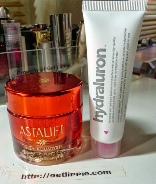 Astalift Aquarysta and Indeed Labs Hydraluron