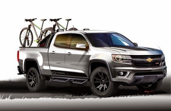 Highlights of the 2015 Chevy Colorado Sport Concept 