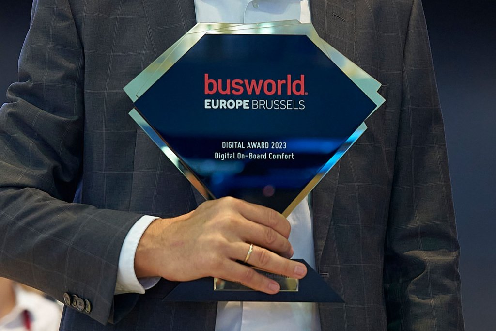 Busworld Digital Award entregado a MAN